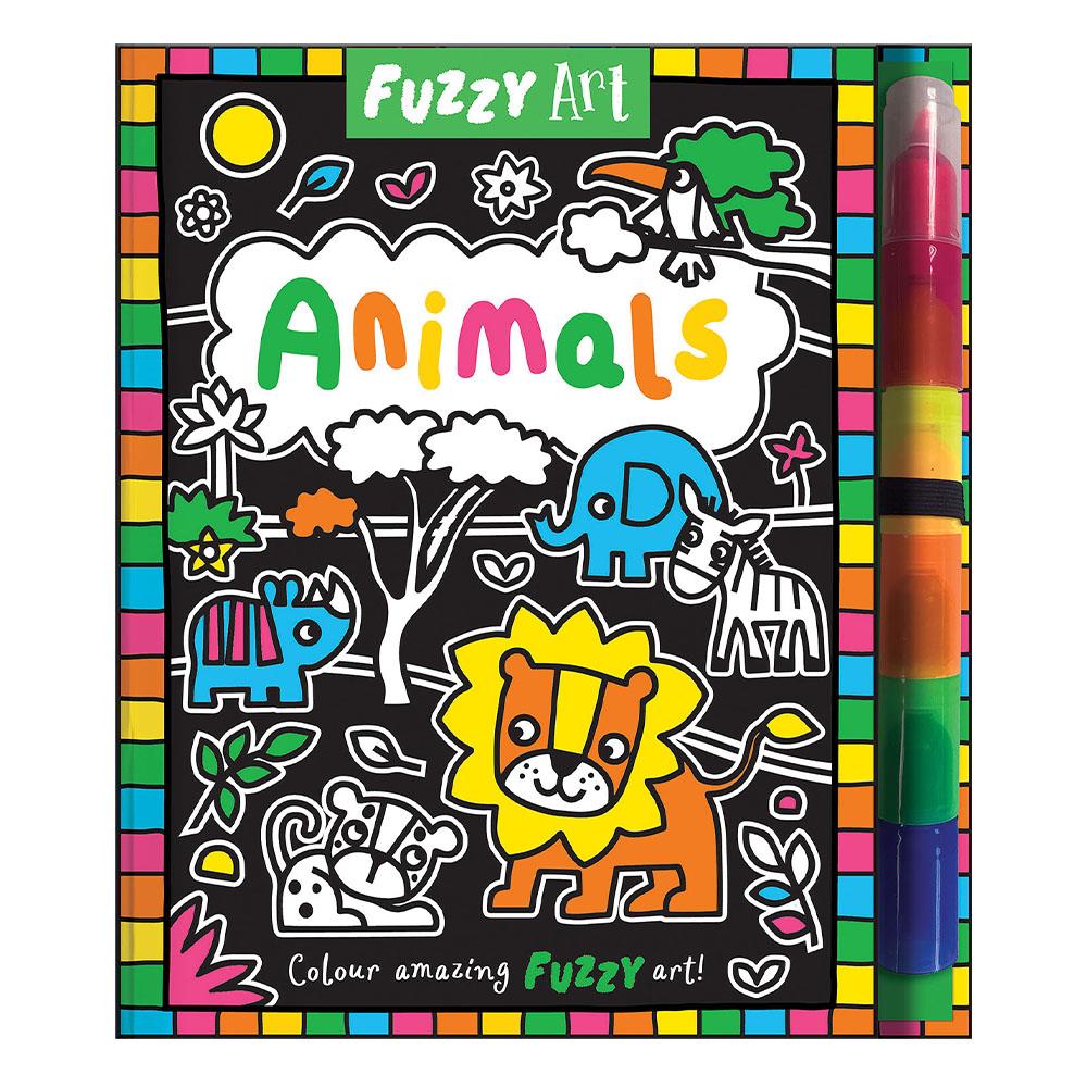 Fuzzy Art - Animals Çocuk Kitapları Uzmanı - Children's Books Expert