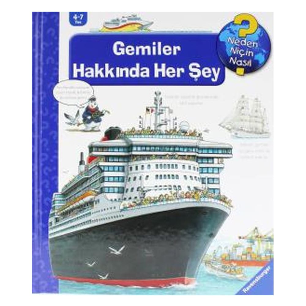 GEMİLER HAKKINDA HER ŞEY CİLTLİ Çocuk Kitapları Uzmanı - Children's Books Expert