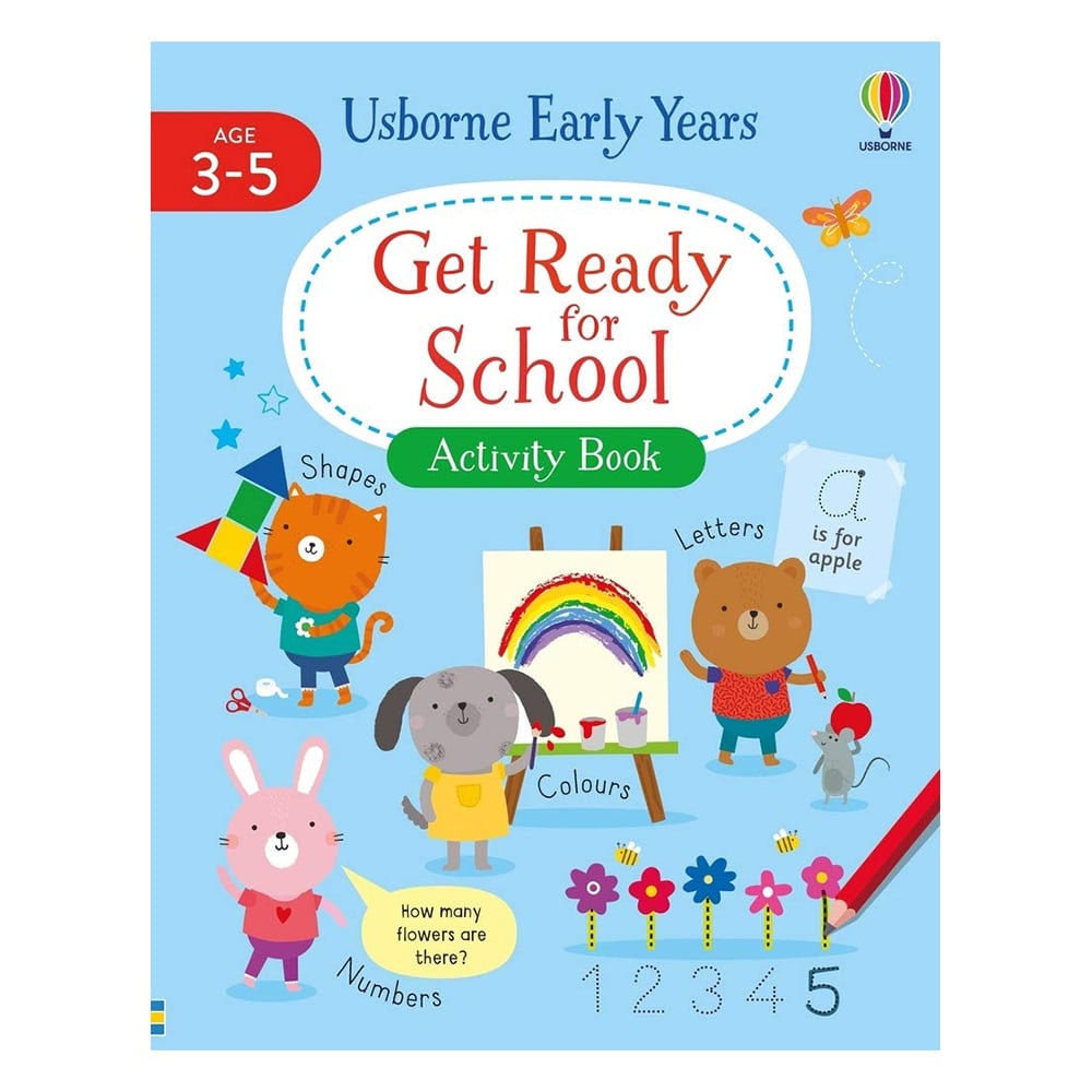 GET READY FOR SCHOOL ACTIVITY BOOK Çocuk Kitapları Uzmanı - Children's Books Expert