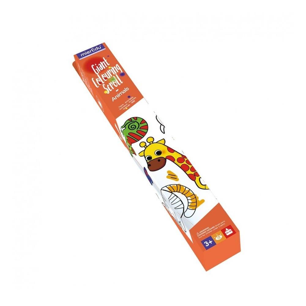 Giant Colouring Scroll - Animals Çocuk Kitapları Uzmanı - Children's Books Expert
