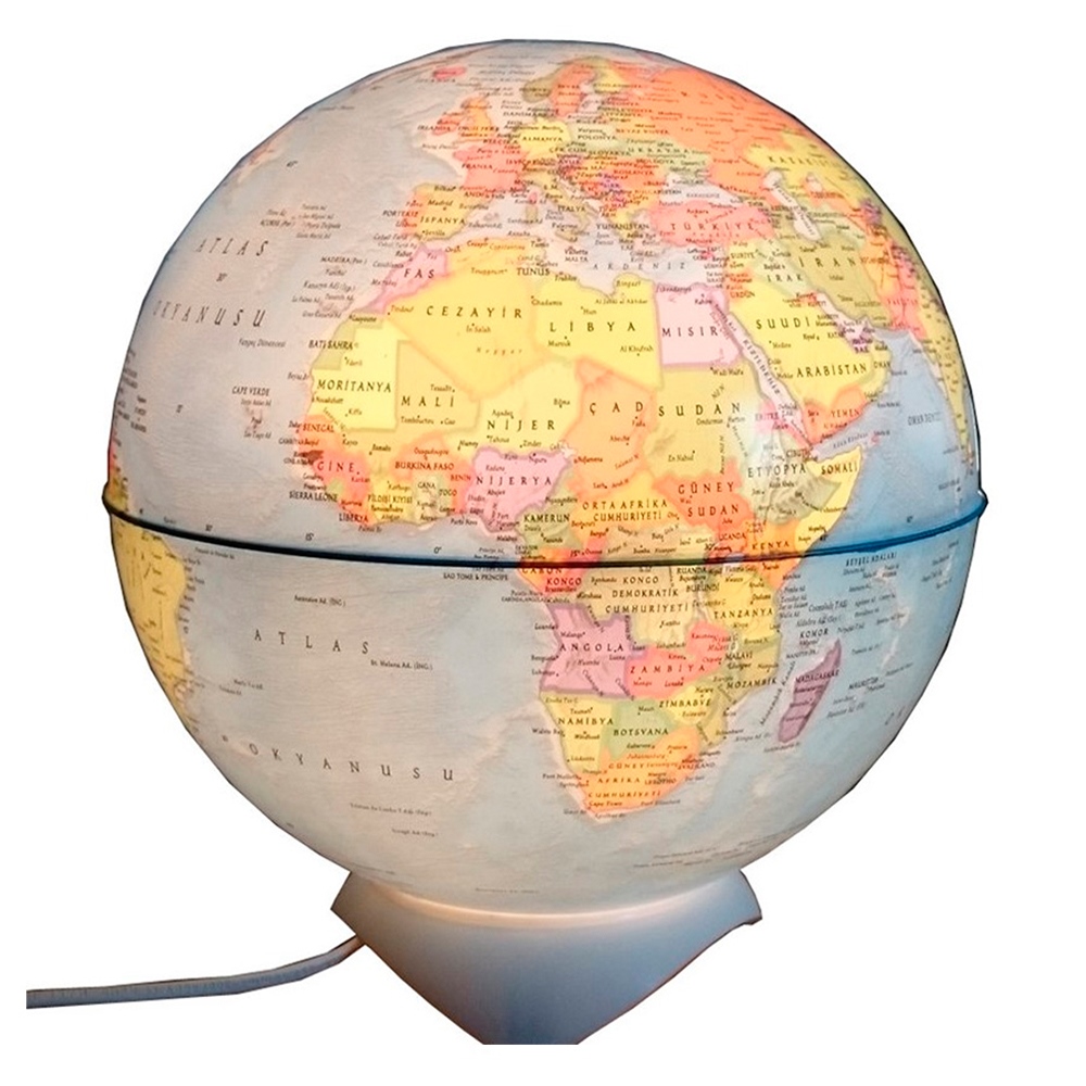 GLOBE LIGHT / ABAJUR FİZİKİ 26 CM Çocuk Kitapları Uzmanı - Children's Books Expert