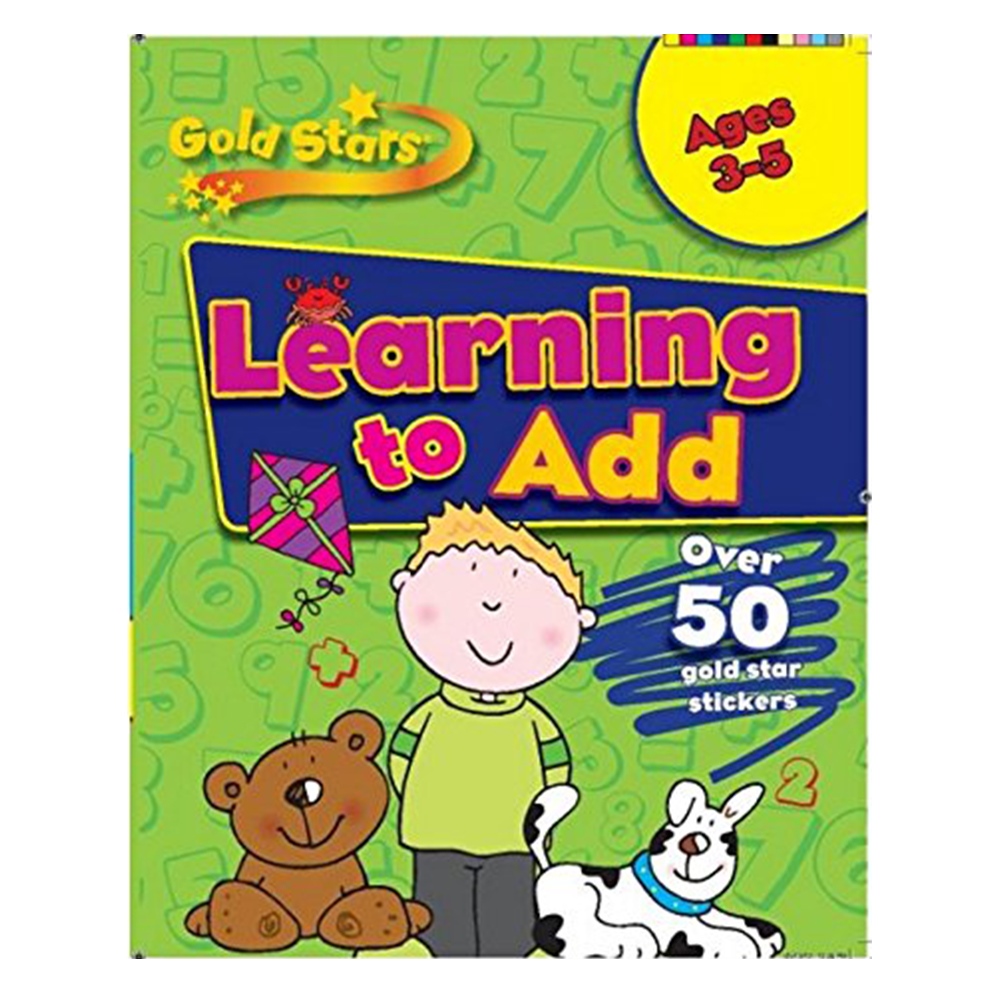 GOLD STARS STARTING TO ADD PRESCHOOL WORKBOOK Çocuk Kitapları Uzmanı - Children's Books Expert
