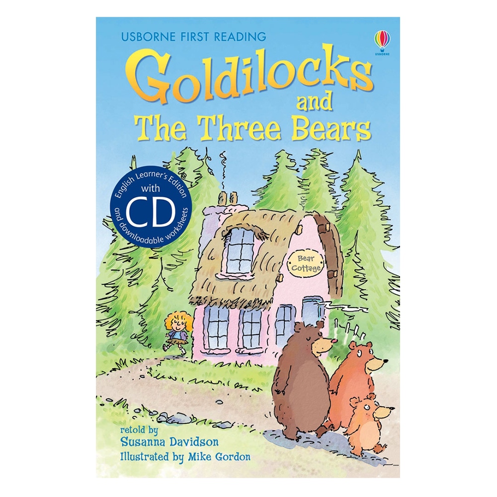 GOLDILOCKS AND THE THREE BEARS + CD #yenigelenler Çocuk Kitapları Uzmanı - Children's Books Expert