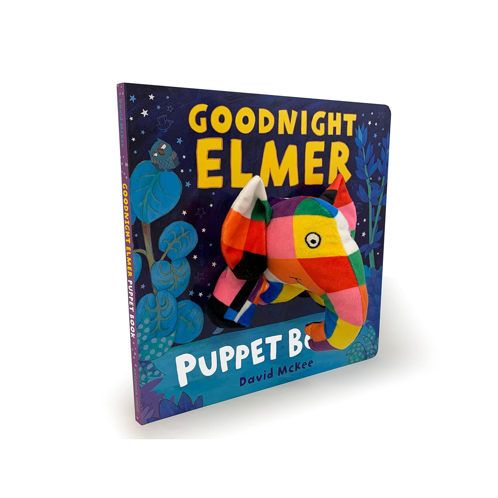 Goodnight - Elmer Puppet Book Çocuk Kitapları Uzmanı - Children's Books Expert
