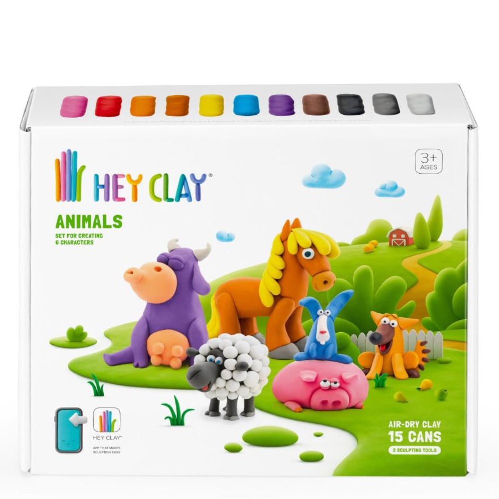 Hava İle Kuruyan Kil - Hayvanlar (15 Li Kutu) Çocuk Kitapları Uzmanı - Children's Books Expert