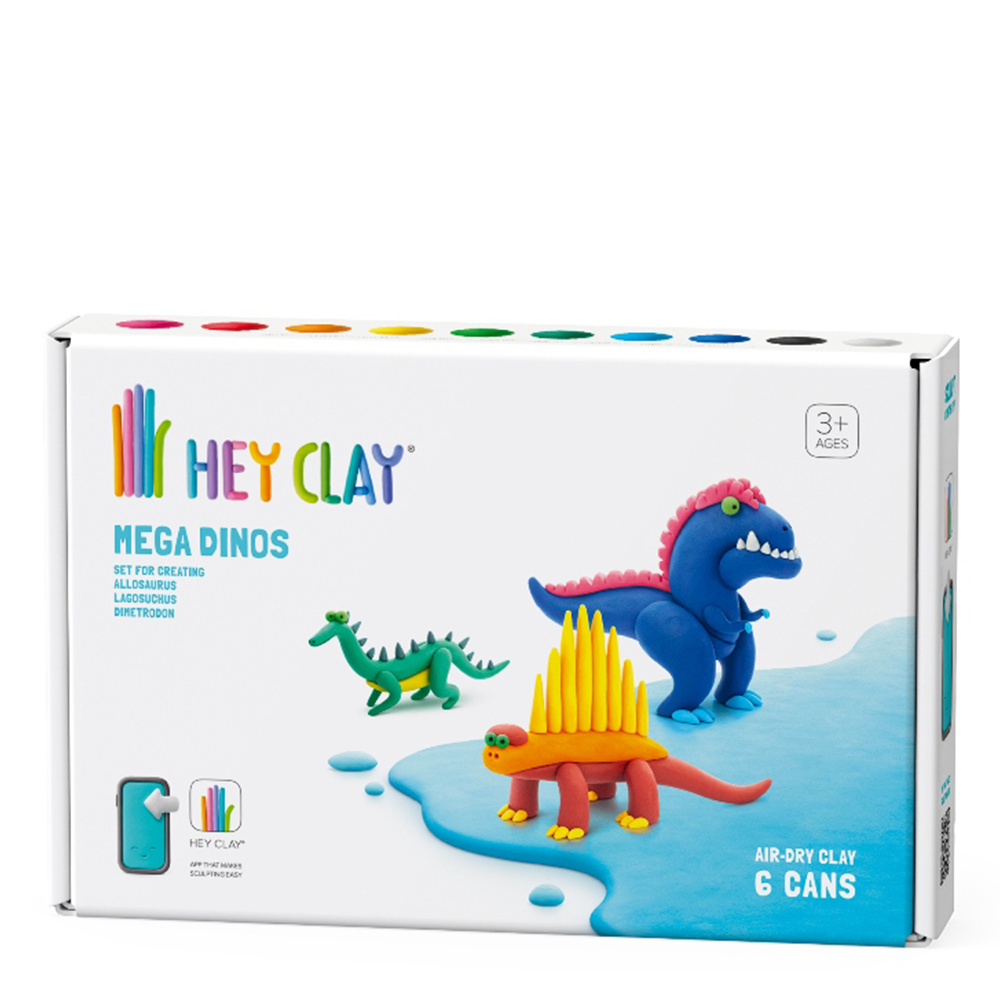 Hava İle Kuruyan Kil - Mega Dinozorlar 6 Lı Kutu Çocuk Kitapları Uzmanı - Children's Books Expert