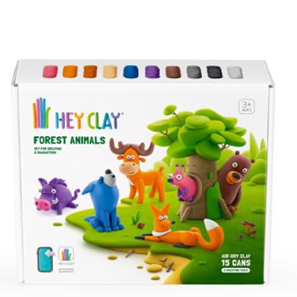 Hava İle Kuruyan Kil - Orman Hayvanları 15 Li Kutu Çocuk Kitapları Uzmanı - Children's Books Expert