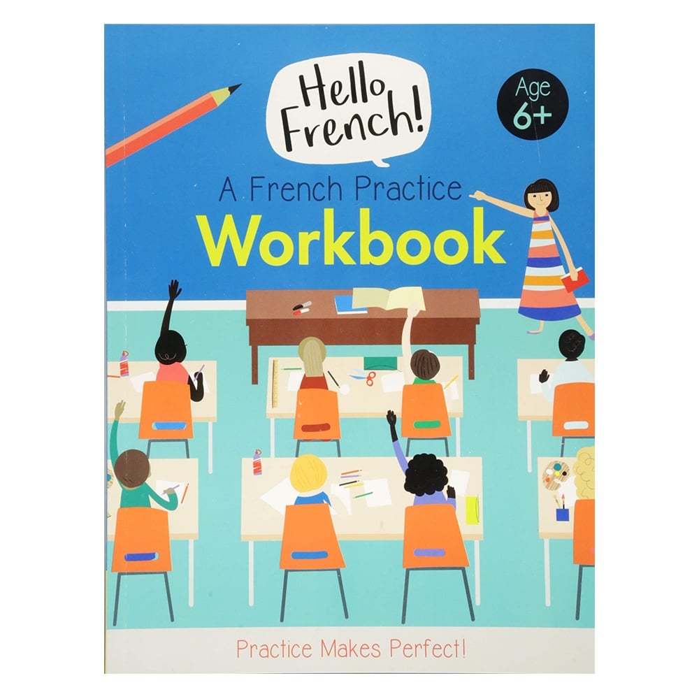 HELLO FRENCH! A FRENCH PRACTICE WORKBOOK #yenigelenler Çocuk Kitapları Uzmanı - Children's Books Expert