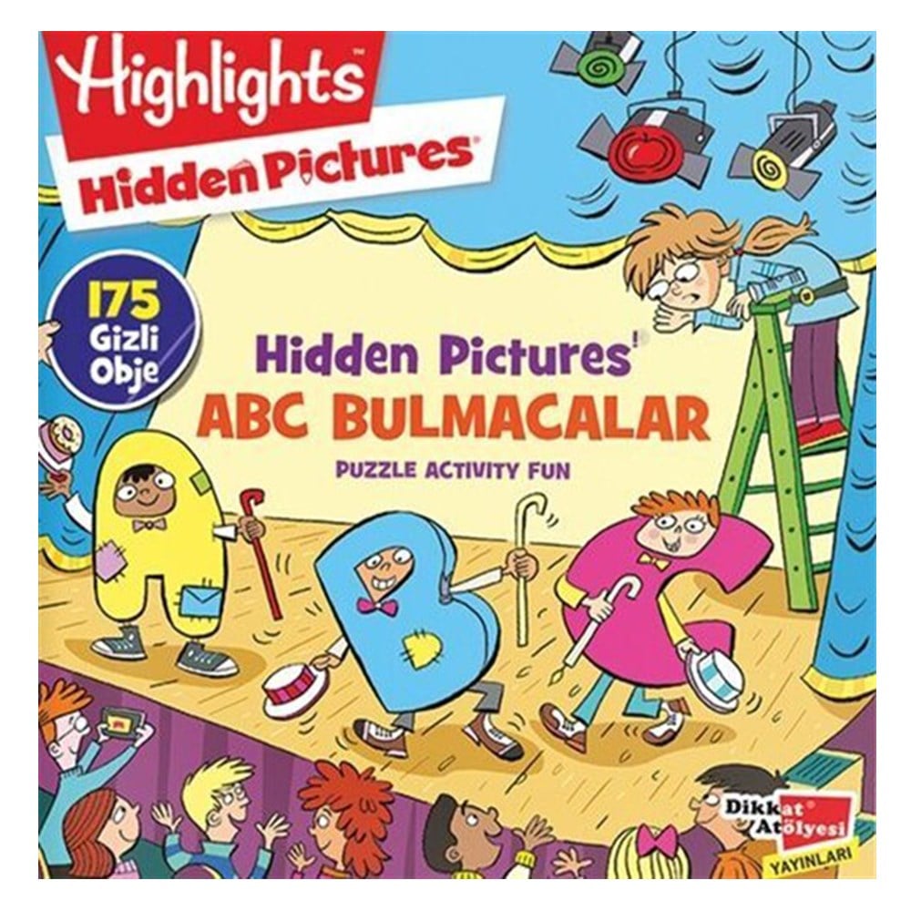 HIDDEN PICTURES ABC BULMACALAR Çocuk Kitapları Uzmanı - Children's Books Expert