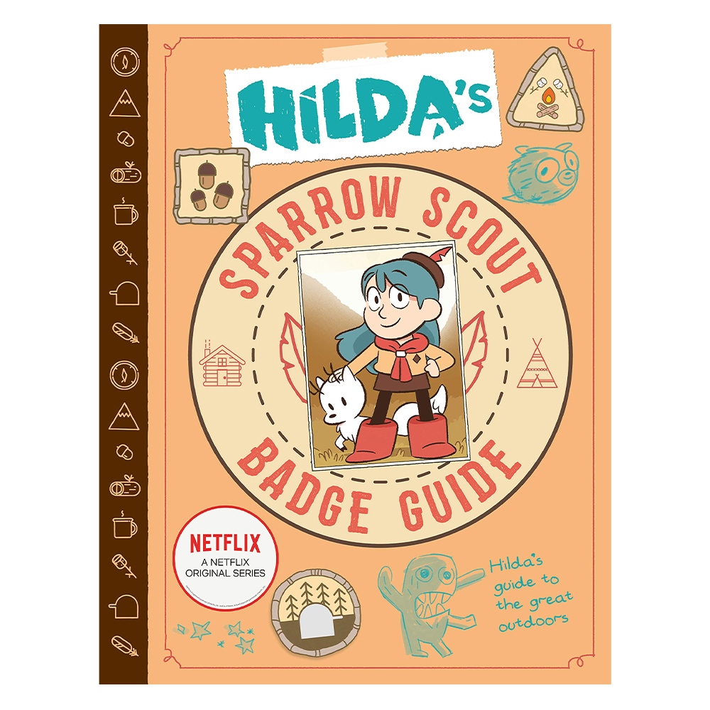 HILDA'S SPARROW SCOUT BADGE GUIDE Çocuk Kitapları Uzmanı - Children's Books Expert