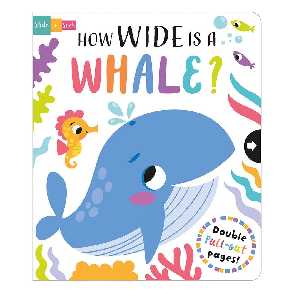 How Wide Is A Whale - Board Book Çocuk Kitapları Uzmanı - Children's Books Expert