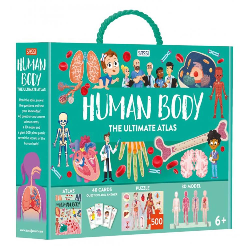 HUMAN BODY - THE ULTIMATE ATLAS Çocuk Kitapları Uzmanı - Children's Books Expert