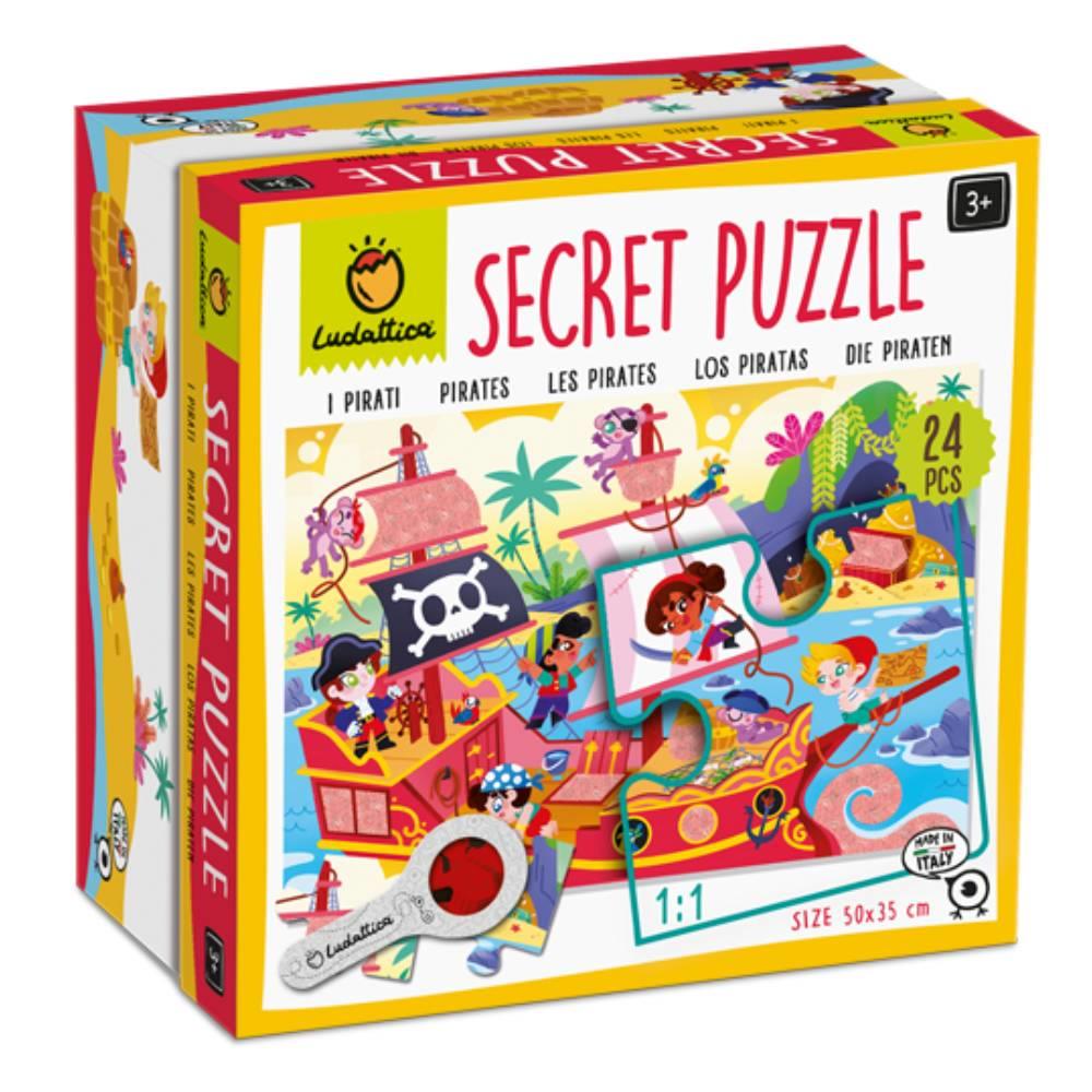 I Pirati - Pirates - Secret Puzzle Çocuk Kitapları Uzmanı - Children's Books Expert