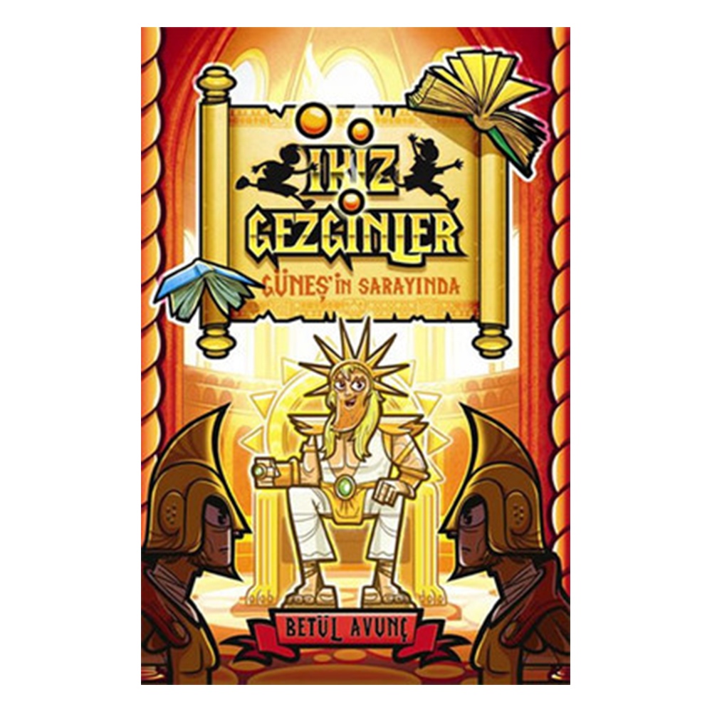 İKİZ GEZGİNLER : GÜNEŞ İN SARAYINDA Çocuk Kitapları Uzmanı - Children's Books Expert
