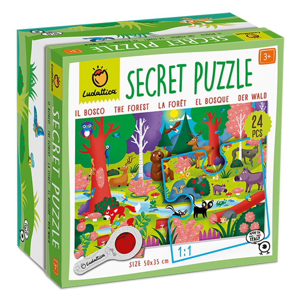 Il Bosco - The Forest - Secret Puzzle Çocuk Kitapları Uzmanı - Children's Books Expert