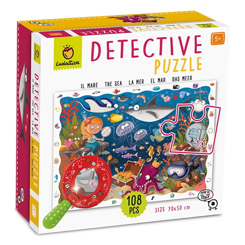 Il Mare - The Sea - Detective Puzzle Çocuk Kitapları Uzmanı - Children's Books Expert