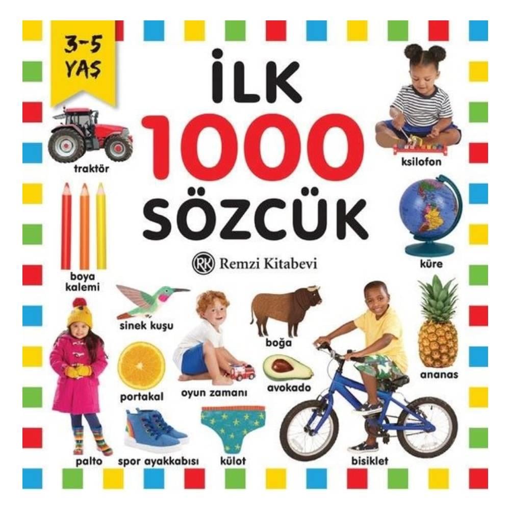 İLK 1000 SÖZCÜK 3-5 YAŞ Çocuk Kitapları Uzmanı - Children's Books Expert