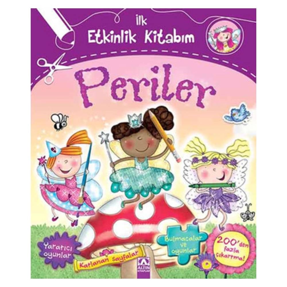 İLK ETKİNLİK KİTABIM PERİLER Çocuk Kitapları Uzmanı - Children's Books Expert
