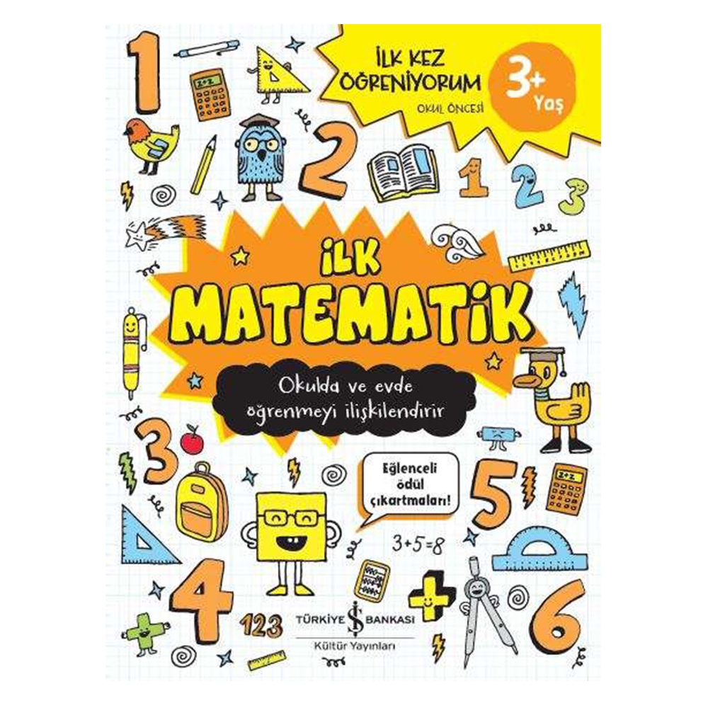 İLK MATEMATİK 3+ Çocuk Kitapları Uzmanı - Children's Books Expert