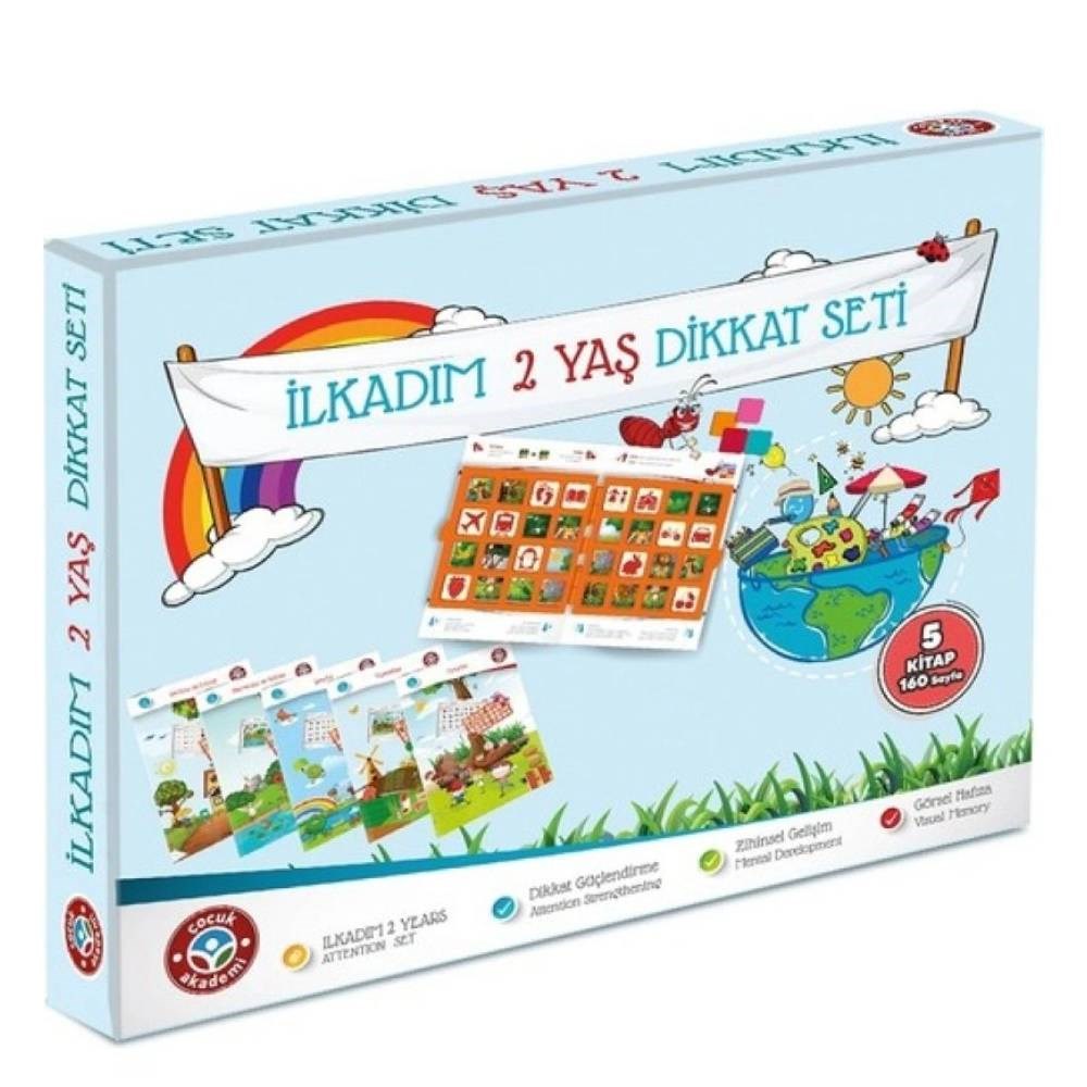 İLKADIM 2 YAŞ DİKKAT SETİ Çocuk Kitapları Uzmanı - Children's Books Expert