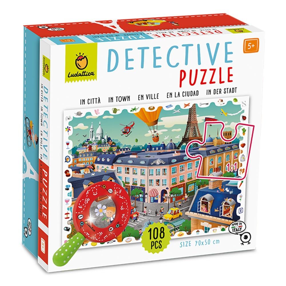 In Citta - In Town - Detective Puzzle Çocuk Kitapları Uzmanı - Children's Books Expert