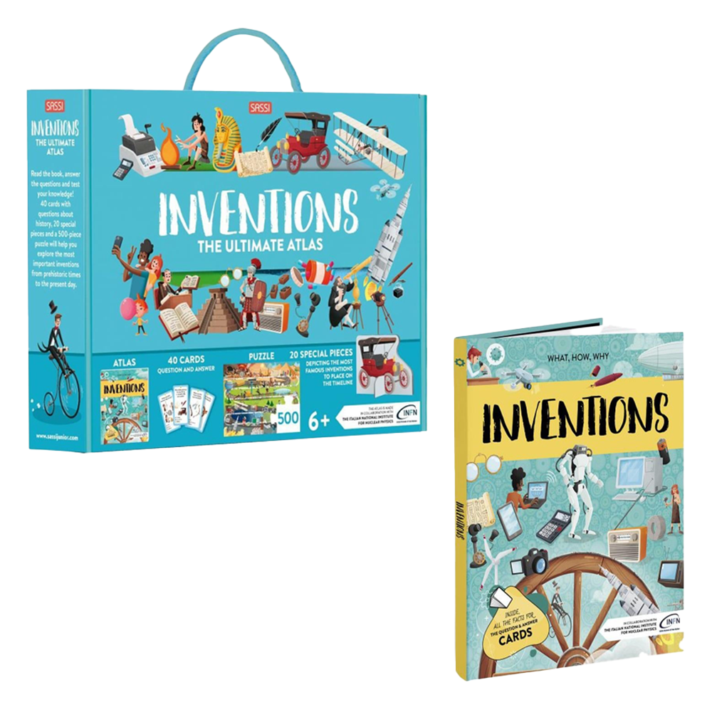 Inventions - The Ultimate Atlas Çocuk Kitapları Uzmanı - Children's Books Expert