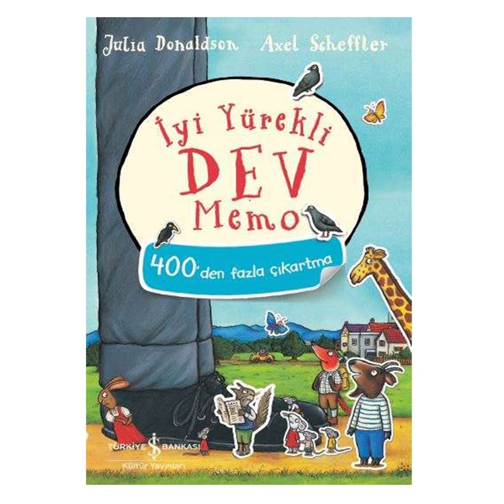 İYİ YÜREKLİ DEV MEMO ÇIKARTMALI ETKİNLİK KİTABI Çocuk Kitapları Uzmanı - Children's Books Expert