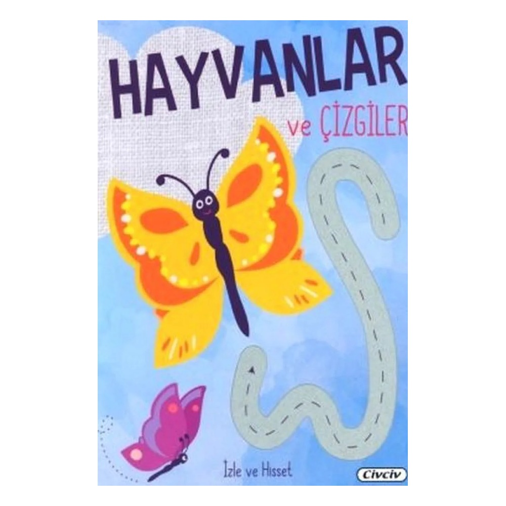 İzle Ve Hisset Hayvanlar Ve Çizgiler Çocuk Kitapları Uzmanı - Children's Books Expert