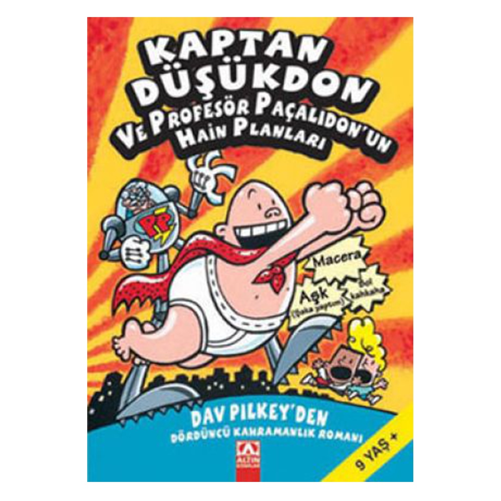 KAPTAN DÜŞÜKDON 4- PROFESÖR PAÇALIDON UN HAİN PLAN Çocuk Kitapları Uzmanı - Children's Books Expert