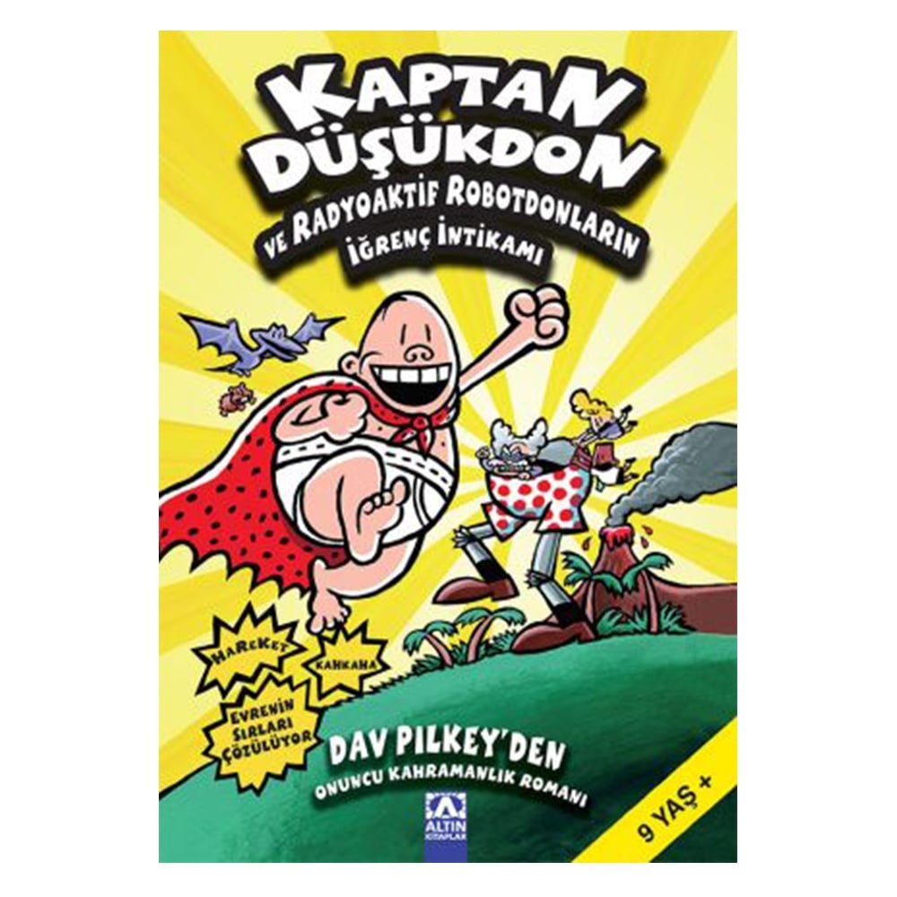 KAPTAN DÜŞÜKDON VE RADYOAKTİF ROBOTDONLARIN İĞRE Çocuk Kitapları Uzmanı - Children's Books Expert
