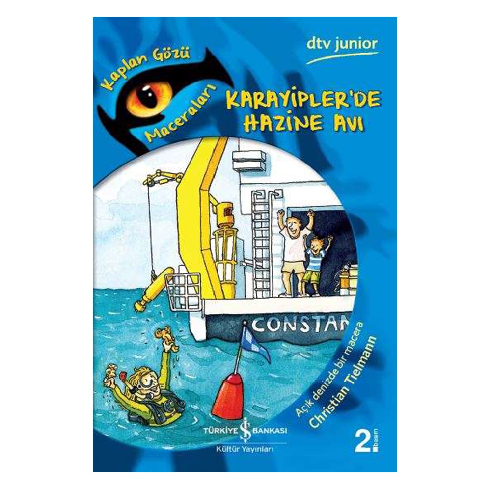 KARAYİPLER'DE HAZİNE AVI KAPLAN GÖZÜ MACERALARI Çocuk Kitapları Uzmanı - Children's Books Expert