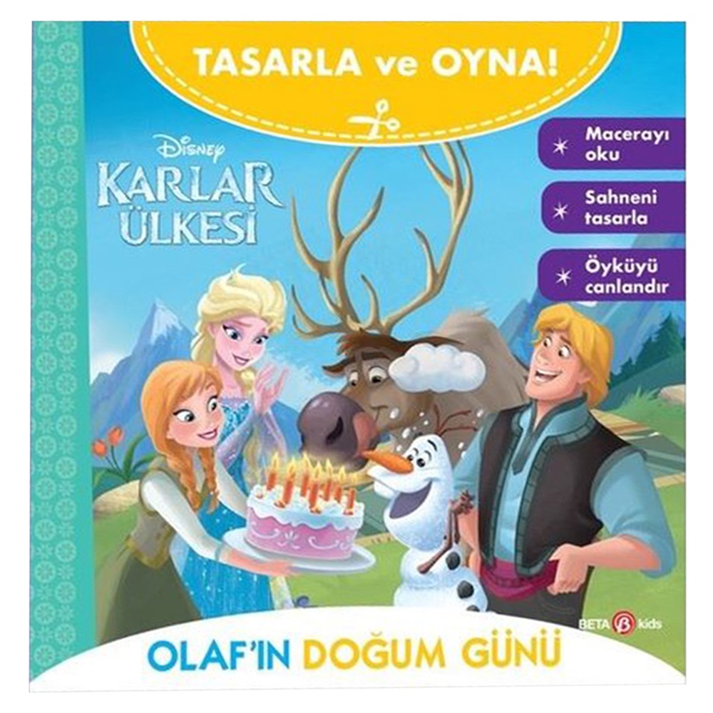 KARLAR ÜLKESİ OLAF IN DOĞUM GÜNÜ - TASARLA VE OYNA Çocuk Kitapları Uzmanı - Children's Books Expert