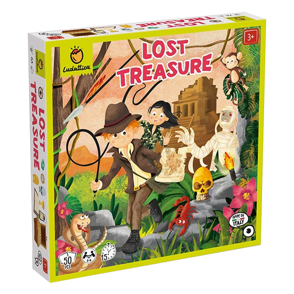 Kayıp Hazine - Hız ve Konsantrasyon Oyunu Çocuk Kitapları Uzmanı - Children's Books Expert