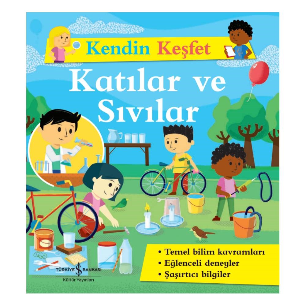 KENDİN KEŞFET - KATILAR VE SIVILAR Çocuk Kitapları Uzmanı - Children's Books Expert