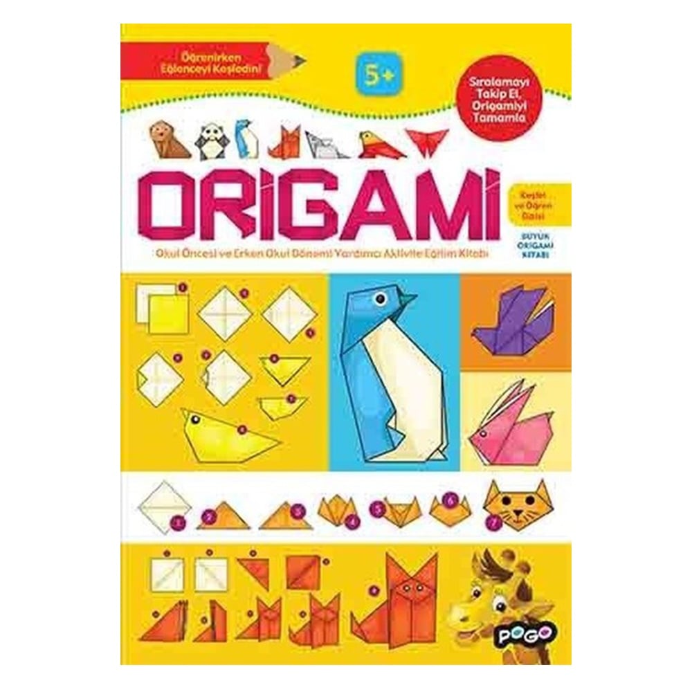 KEŞFET VE ÖĞREN DİZİSİ-ORİGAMİ Çocuk Kitapları Uzmanı - Children's Books Expert