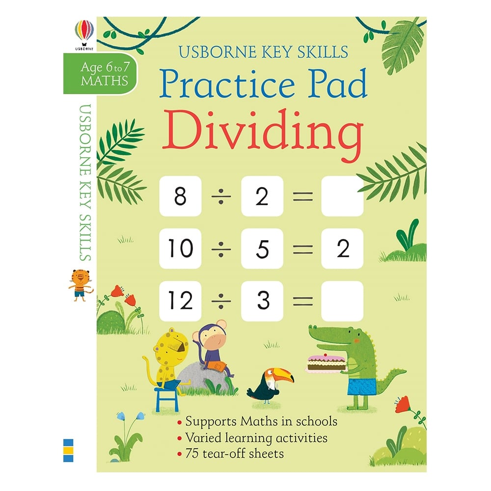 KEY SKILLS DIVIDING PRACTICE PAD 6-7 Çocuk Kitapları Uzmanı - Children's Books Expert