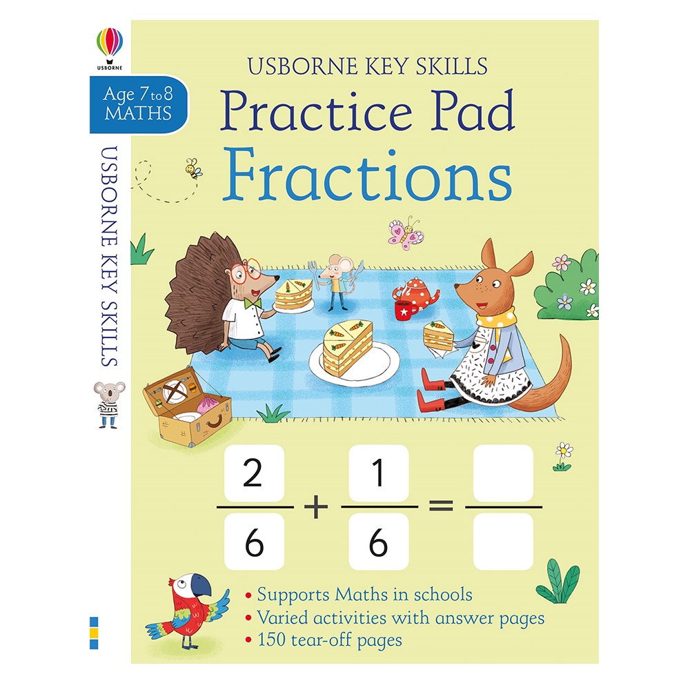 KEY SKILLS FRACTIONS PRACTICE PAD 7-8 Çocuk Kitapları Uzmanı - Children's Books Expert