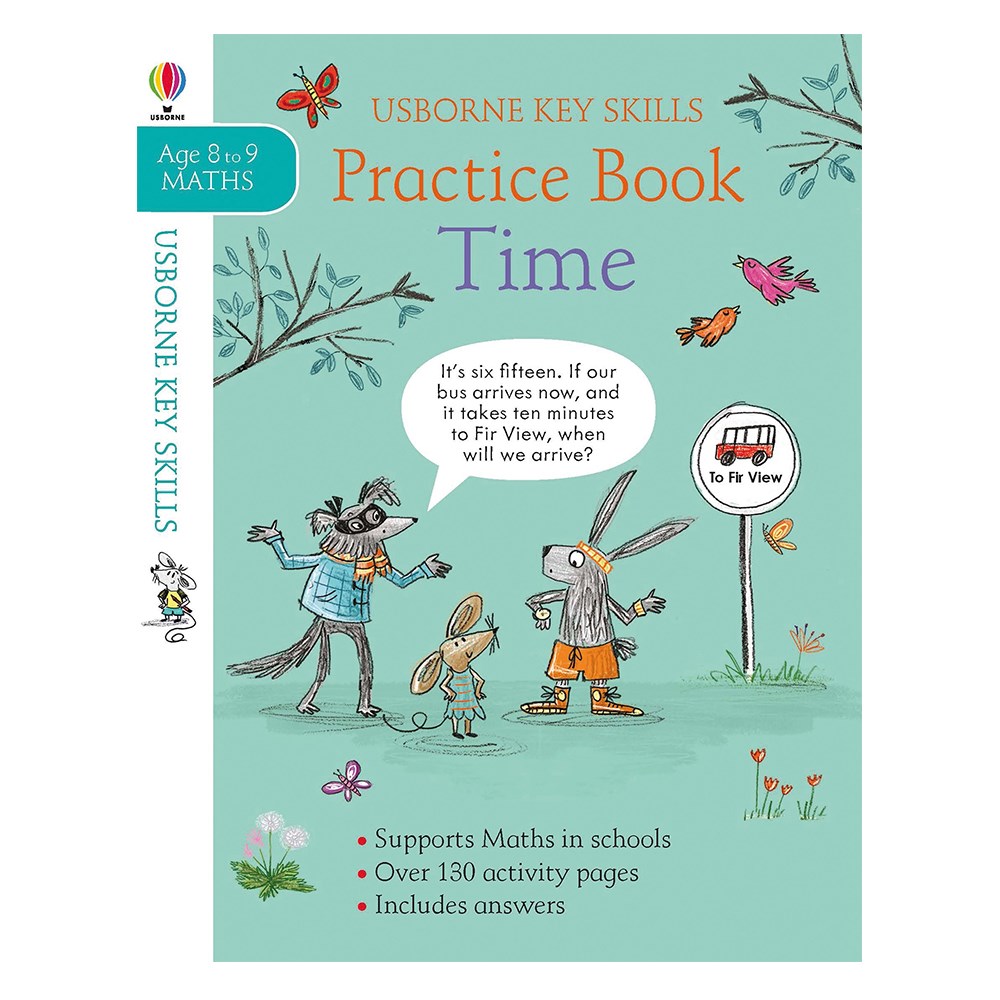 KEY SKILLS TIME PRACTICE BOOK 8-9 Çocuk Kitapları Uzmanı - Children's Books Expert