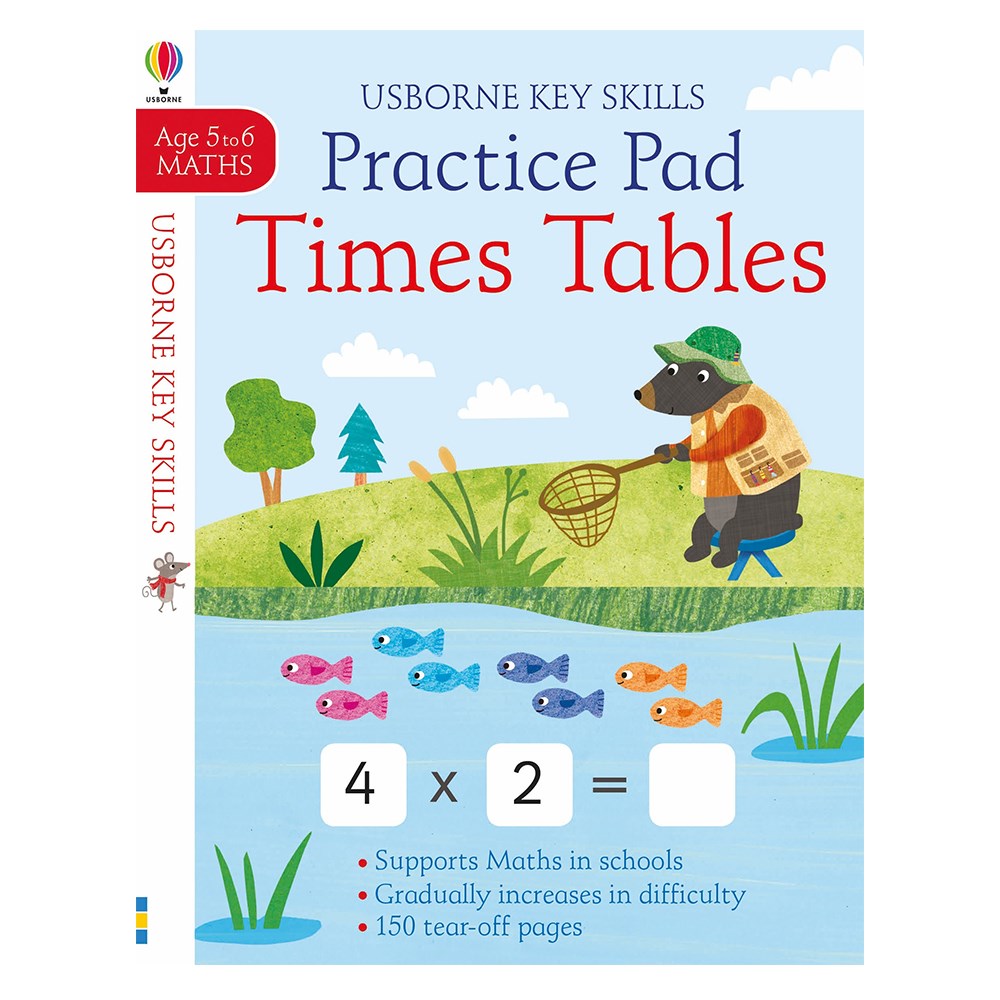 KEY SKILLS TIMES TABLES PRACTICE PAD 5-6 Çocuk Kitapları Uzmanı - Children's Books Expert
