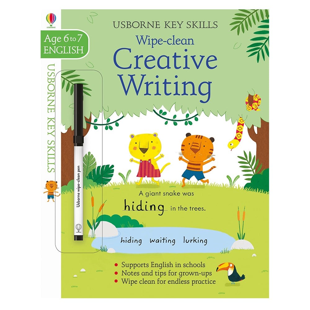 KEY SKILLS WIPE CLEAN CREATIVE WRITING 6-7 Çocuk Kitapları Uzmanı - Children's Books Expert