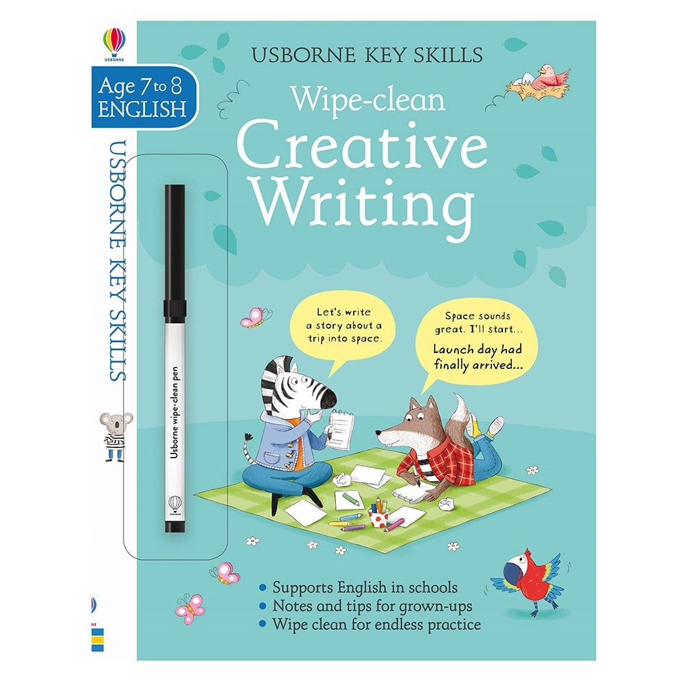 KEY SKILLS WIPE CLEAN CREATIVE WRITING 7-8 Çocuk Kitapları Uzmanı - Children's Books Expert