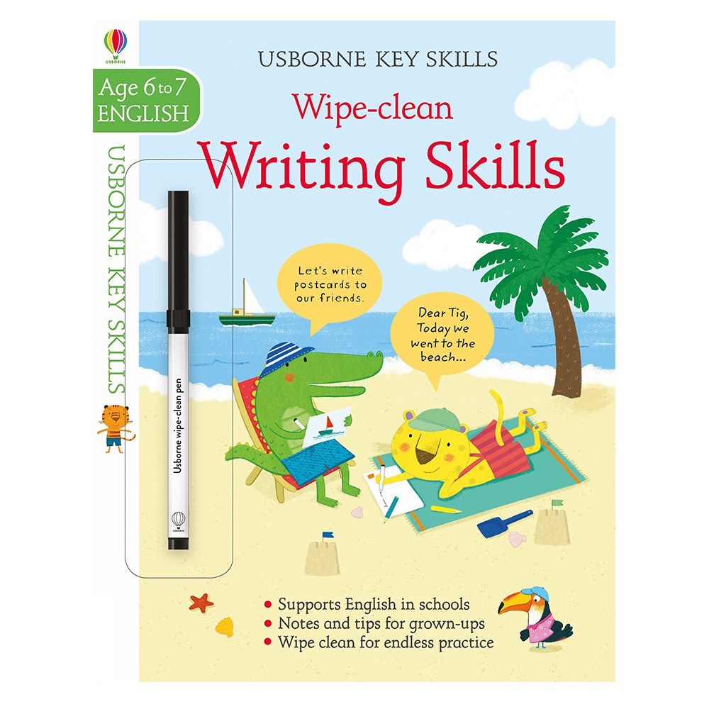 KEY SKILLS WIPE CLEAN WRITING SKILLS 6-7 Çocuk Kitapları Uzmanı - Children's Books Expert