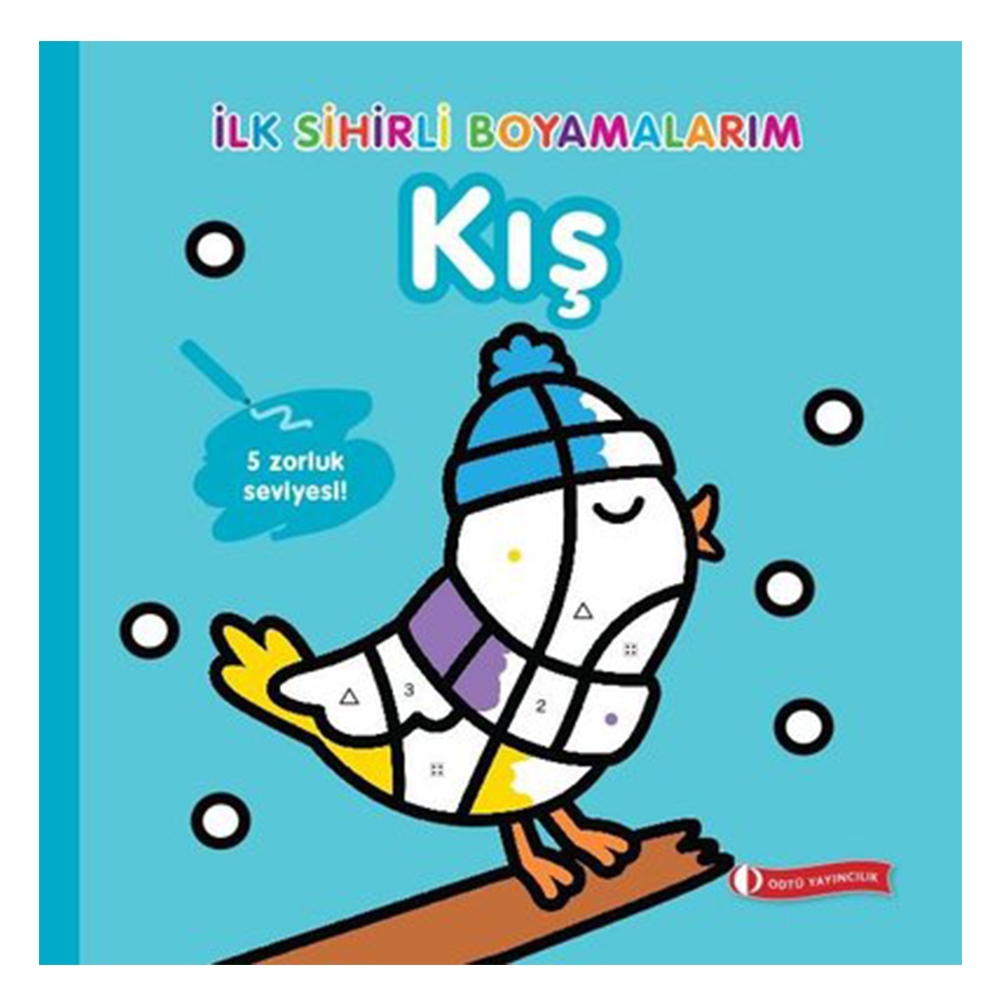 KIŞ - İLK SİHİRLİ BOYAMALARIM Çocuk Kitapları Uzmanı - Children's Books Expert