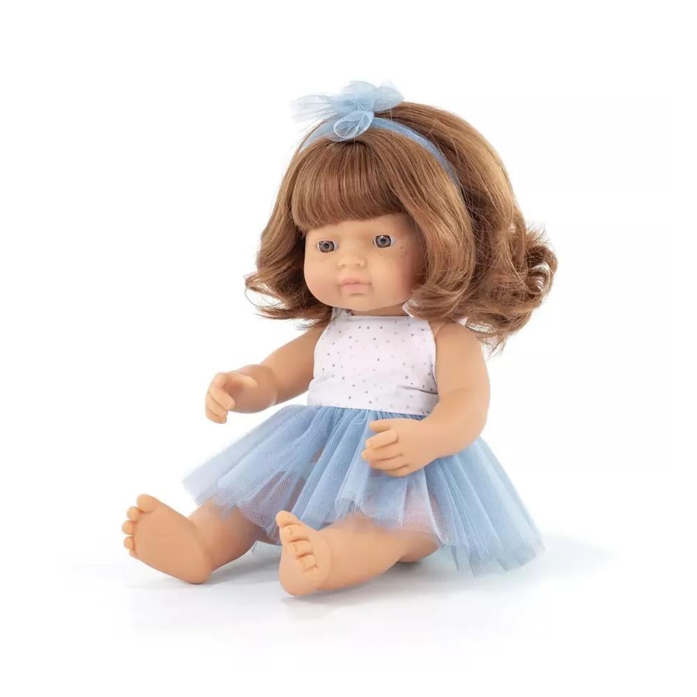 Kızıl Saçlı Kız Bebek (38 cm) Çocuk Kitapları Uzmanı - Children's Books Expert