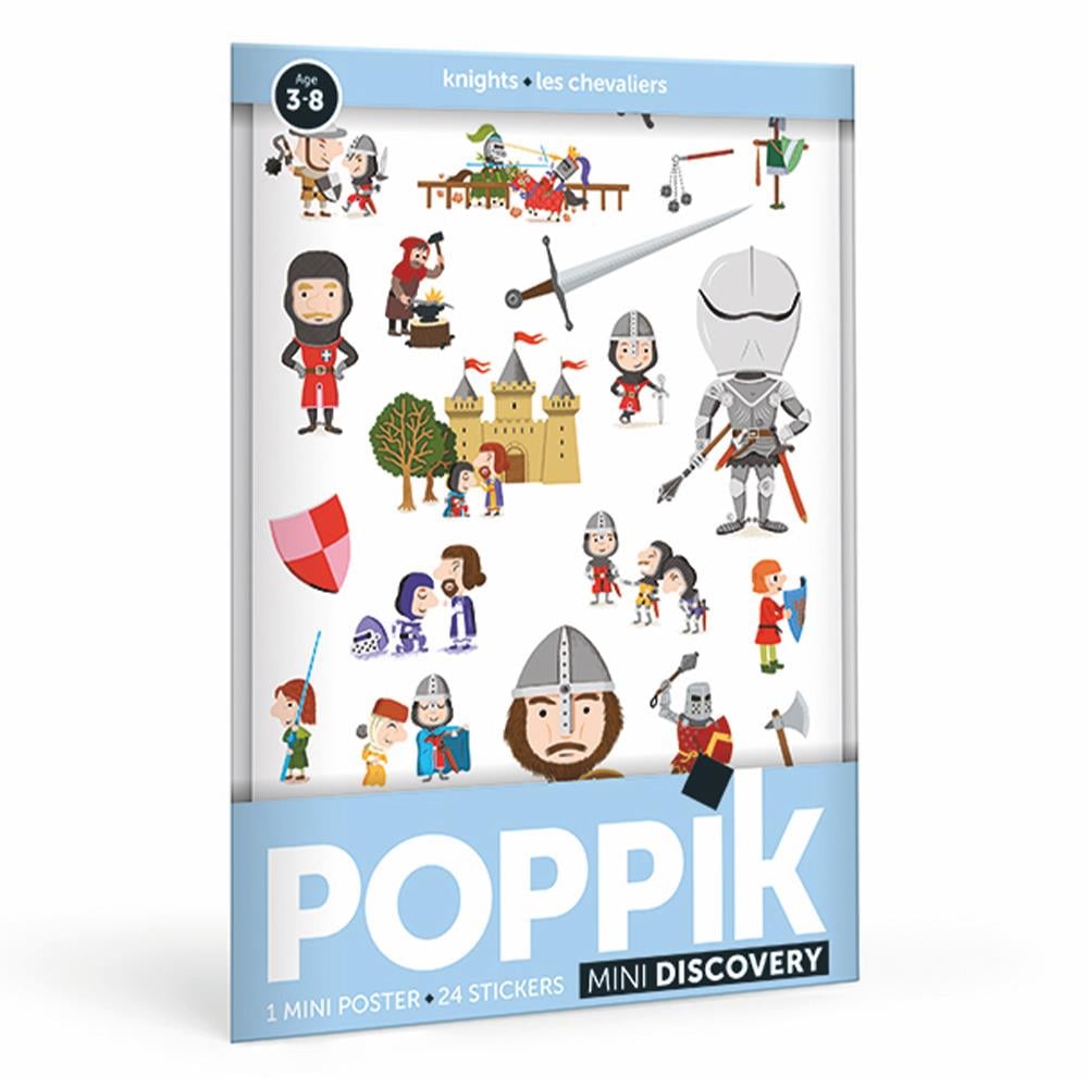 KNIGHTS - MINI POSTER Çocuk Kitapları Uzmanı - Children's Books Expert