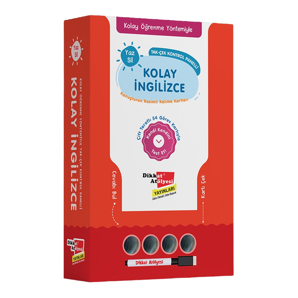 Kolay İngilizce Konuşturan Resimli Kelime Kartları Çocuk Kitapları Uzmanı - Children's Books Expert