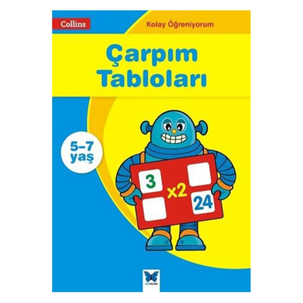 KOLAY ÖĞRENİYORUM ÇARPIM TABLOLARI 5-7 YAŞ Çocuk Kitapları Uzmanı - Children's Books Expert
