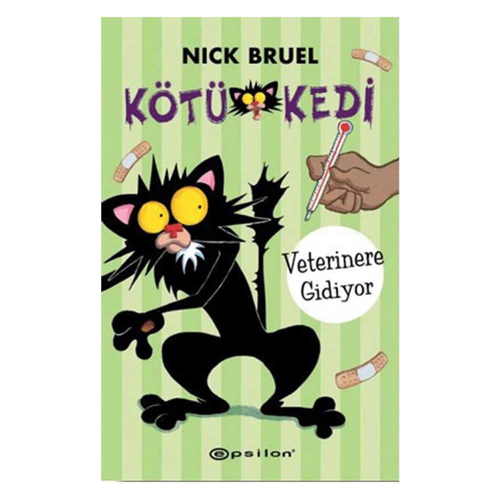 KÖTÜ KEDİ VETERİNERE GİDİYOR Çocuk Kitapları Uzmanı - Children's Books Expert