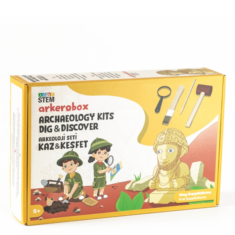 KRAL ŞUPPILULIUMA ARKEOLOJİK KAZI SETİ Çocuk Kitapları Uzmanı - Children's Books Expert
