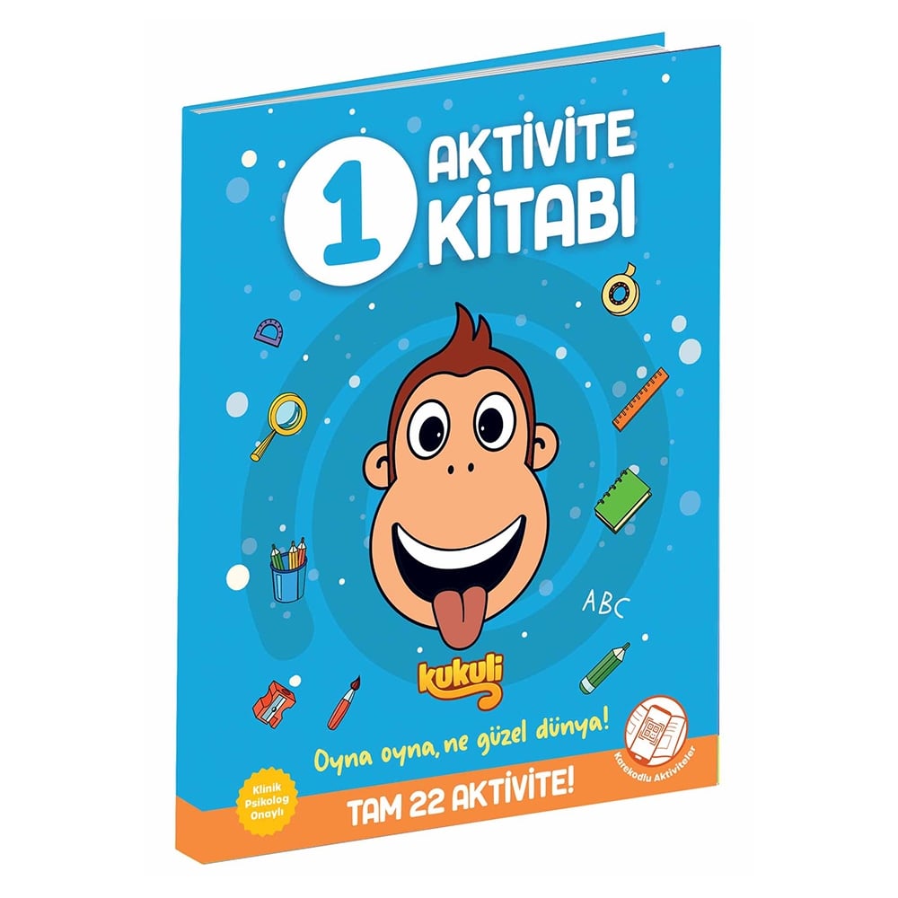 KUKULİ AKTİVİTE KİTABI 1 Çocuk Kitapları Uzmanı - Children's Books Expert